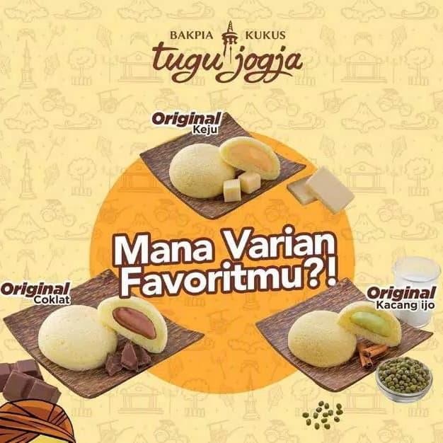 PREMIUM Bakpia Kukus Asli Tugu Jogja isi 10 biji