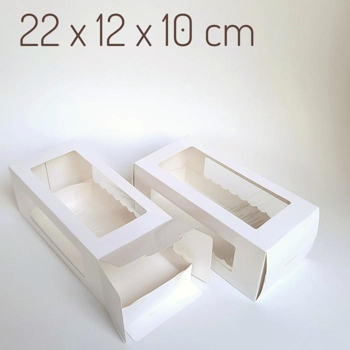 (Expert) kemasan kue bolu gulung box roll cake dus kue bolu gulung kotak bolu