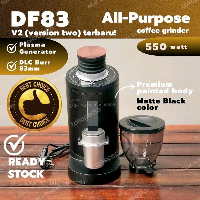 (Expert) DF83 Coffee Grinder All Purpose 83mm burr - DF83 Turin / Solo / G-iota