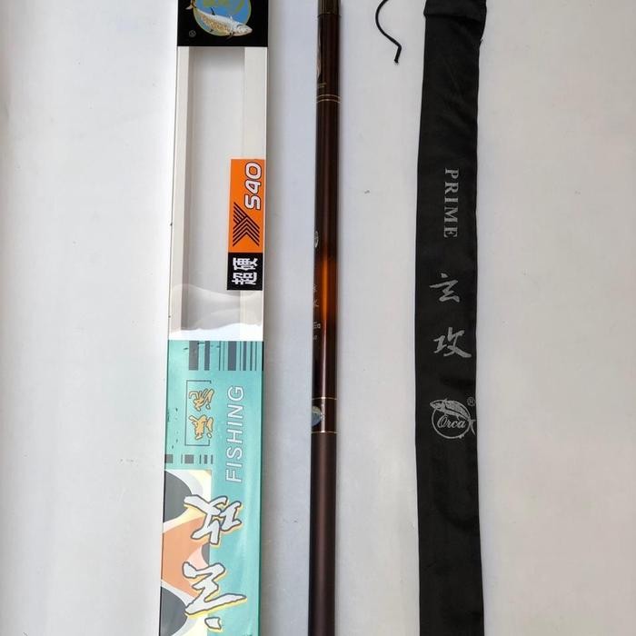 Joran Tegek Kaku Orca Prime 360 450 540 High Moduls Carbon Ringan Terbaik