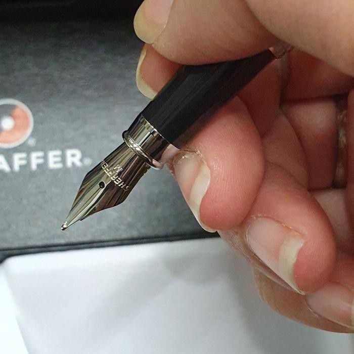 

Pulpen Sheaffer Original VFM Chrome Plated Fountain Pen Free Ukir Nama