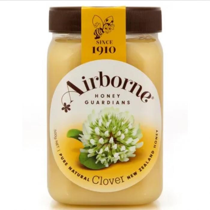 

Madu Airborne Clover Honey 500 Gr Madu New Zealand
