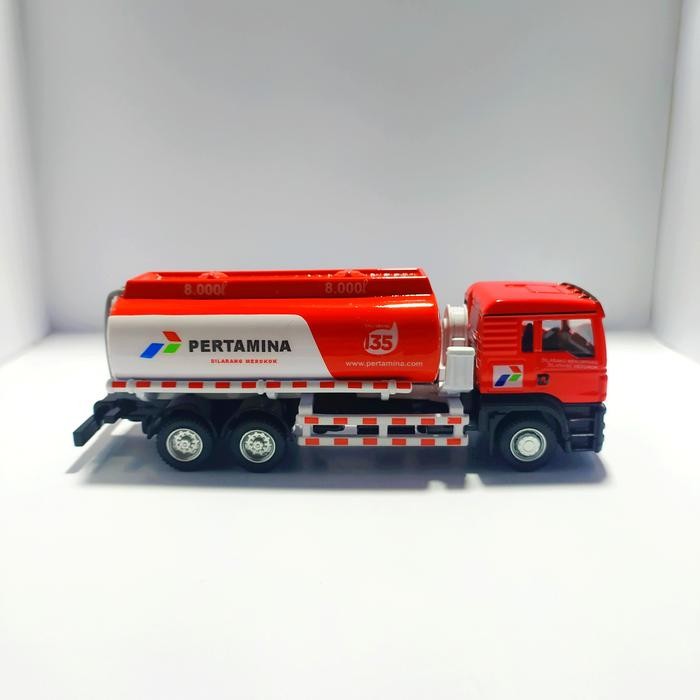 MINIATUR DIECAST SKALA 1/64 RMZ TRUCK TANK OIL CUSTOM MOBIL TRUK TANKI PERTAMINA