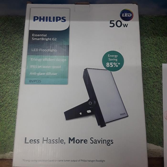 LAMPU SOROT FLOODLIGHT PHILIPS BVP135 BVP 135 50W 50 WATT G2 4000K BVP150 BVP151