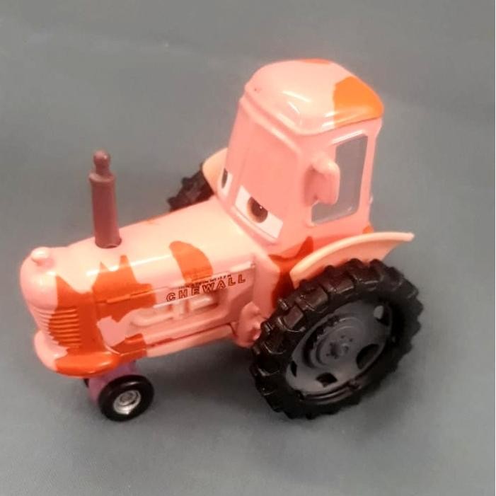 DIECAST CARS FLO MATER TRACTOR MAINAN MOBIL MCQUEEN PAJANGAN TOPPER
