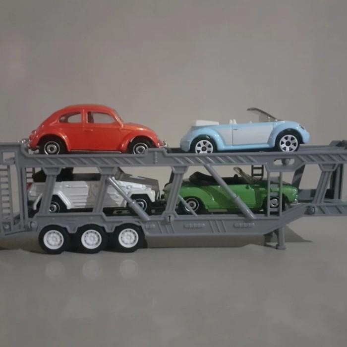 TRUCK TRANSPORTER ANGKUT DIECAST MOBI HOTWHEELS TOMICA MATCHBOX 64
