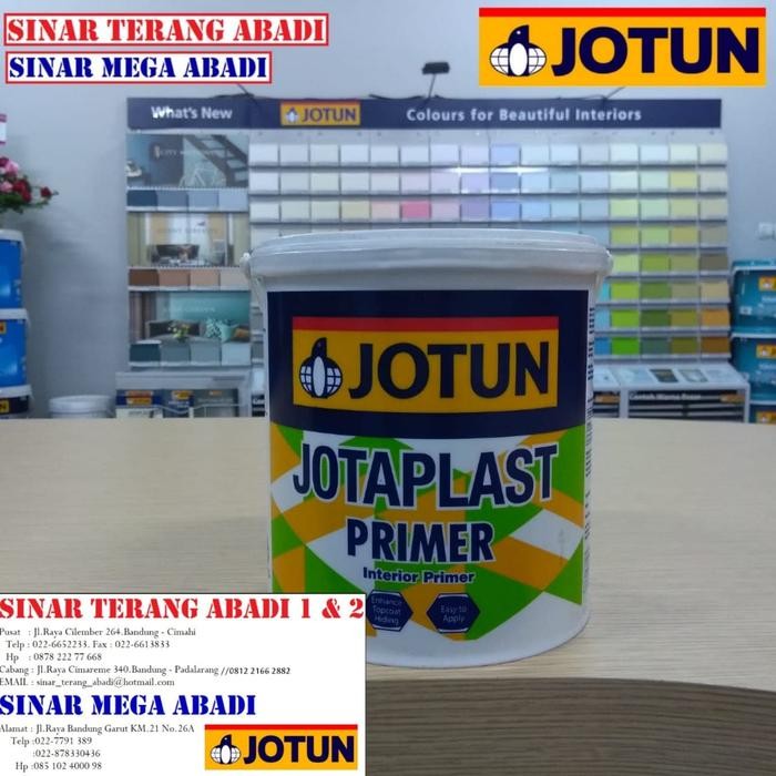 CAT DASAR TEMBOK JOTUN INTERIOR JOTAPLAST PRIMER 18 LTR