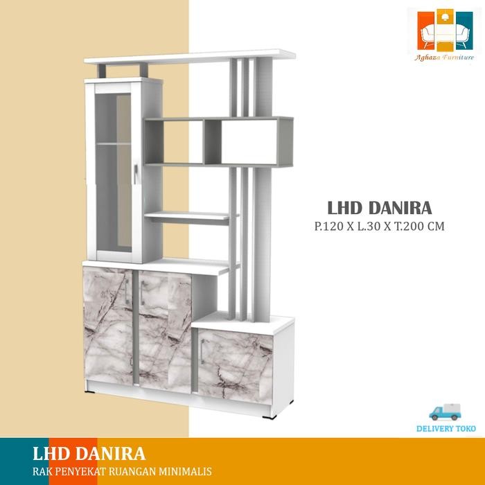 RAK PARTISI PENYEKAT RUANGAN MINIMALIS LEMARI HIAS PARTISI MINIMALIS FURNITURE