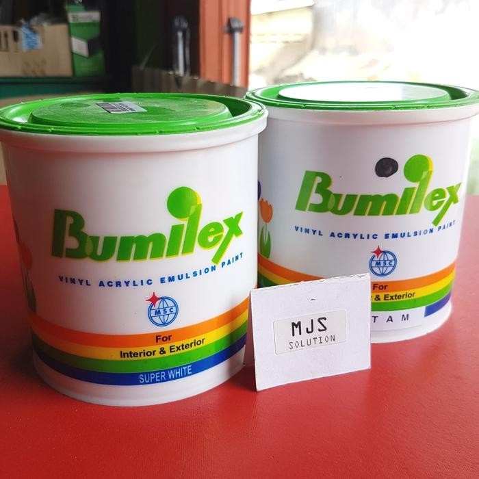 CAT TEMBOK BUMILEX 5 KG CAT MURAH PLAFON DINDING GYPSUM WARNA WARNI