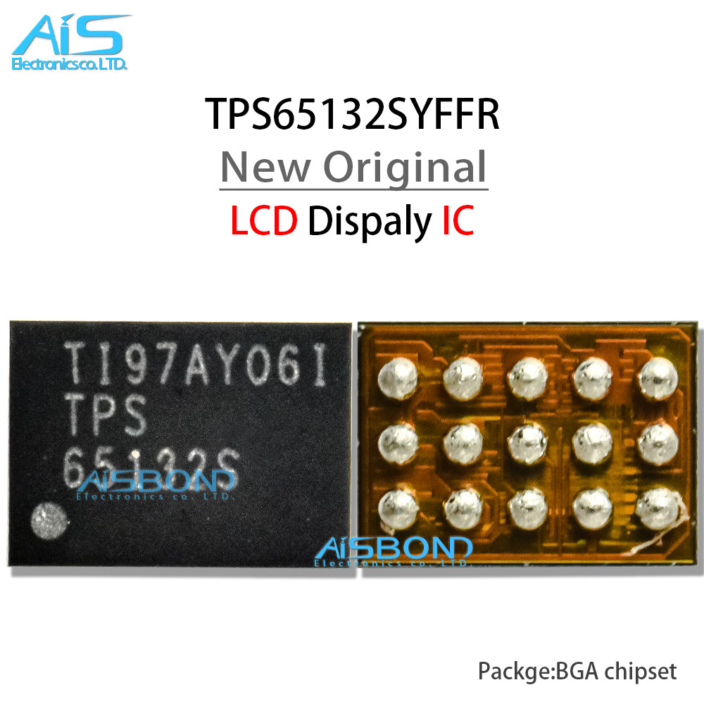 5Pcs/Lot New Tps65132Syffr Tps65132 Tps 65132S 65132A0 65132B0 Lcd Display Ic For Huawei Oppo Bga-15