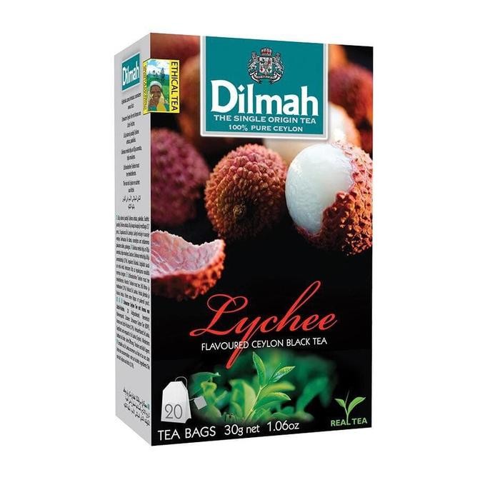 

Teh Dilmah No Envelope 20 Sachet Lychee
