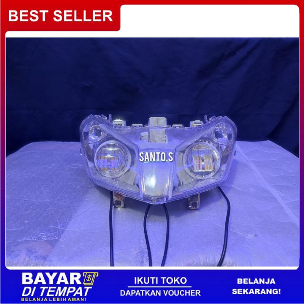 FREE ONGKIR REFLEKTOR LAMPU VARIO TECHNO 110 PROJIE DAYMAKER BISA COD
