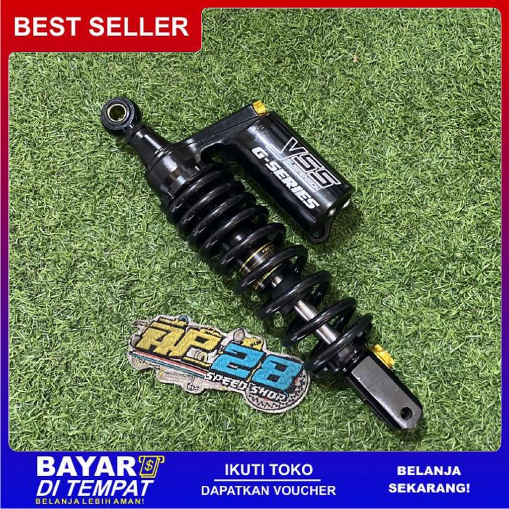 FREE ONGKIR SHOCKBREAKER TABUNG ATAS COPY YSS G-SPORT MATIC SINGLE SHOCK BISA COD