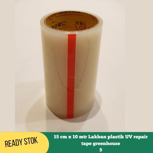 

HOT SALE! 15 cm x 10 mtr Lakban plastik UV repair tape greenhouse