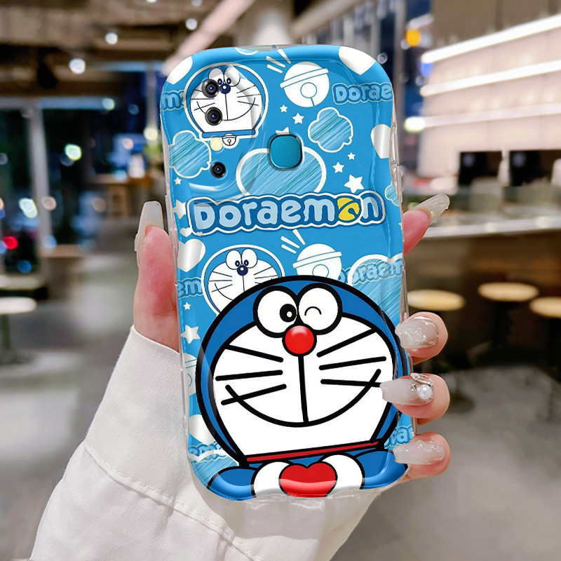 Casing Hp Untuk Infinix Hot 8 Hot 8 Pro Tecno Spark 4 Case Kasing Kucing robot kartun Softcase Anti 