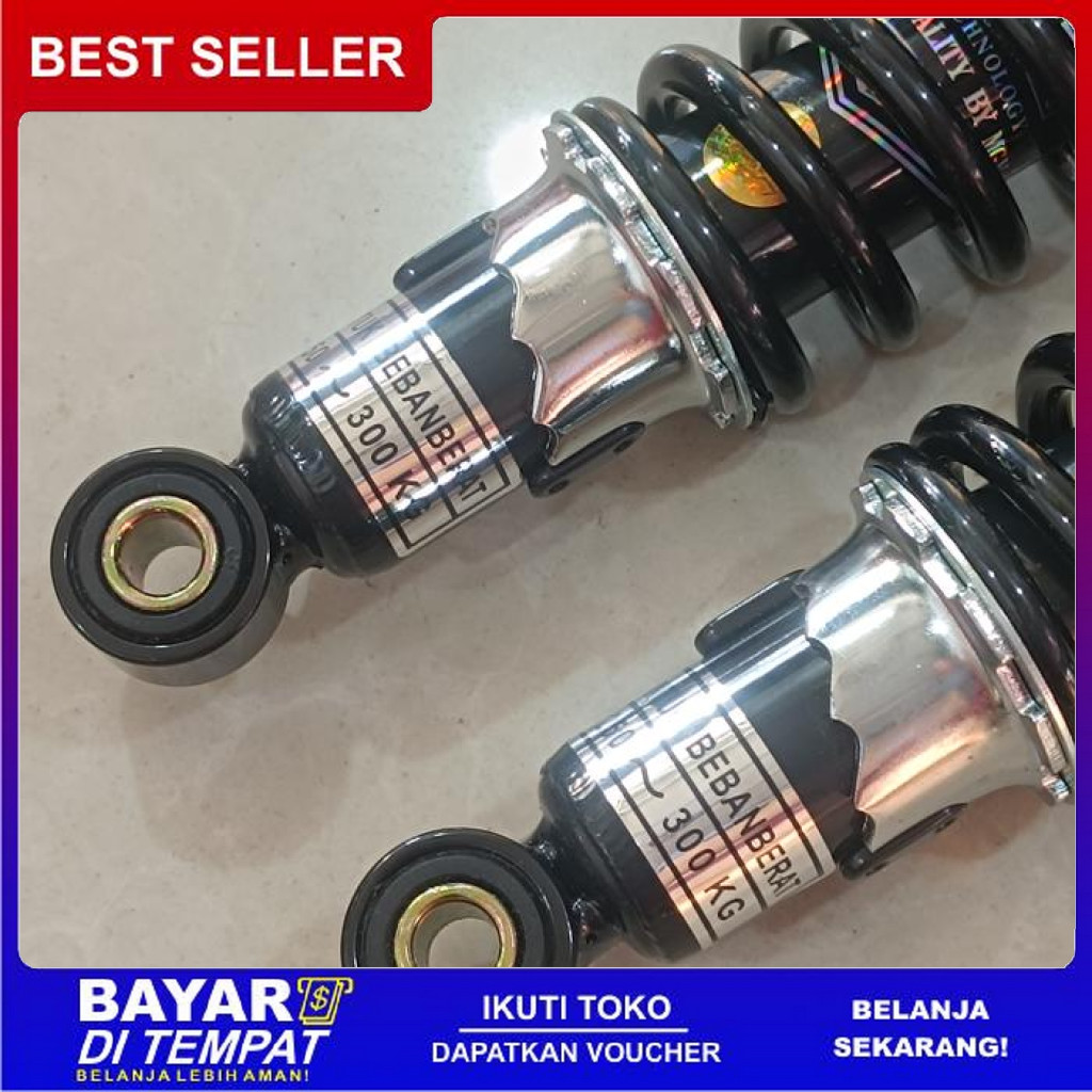 FREE ONGKIR SHOCK DBS HEAVY DUTY BEBAN BERAT 250 - 300 KG 270MM 340MM 360MM BEBEK BISA COD