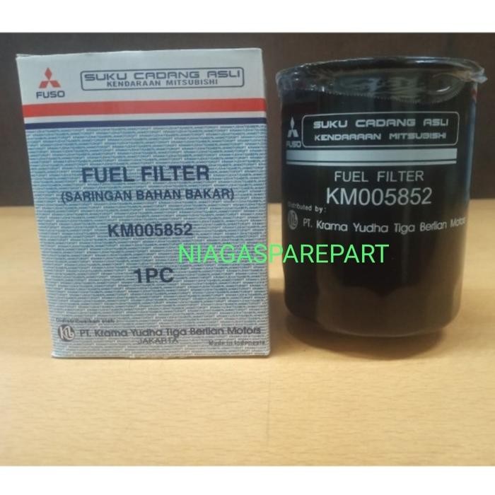 Unik Fuel Filter Fuso Fn62F - Km005852 Mitsubishi Original Fighter Solar