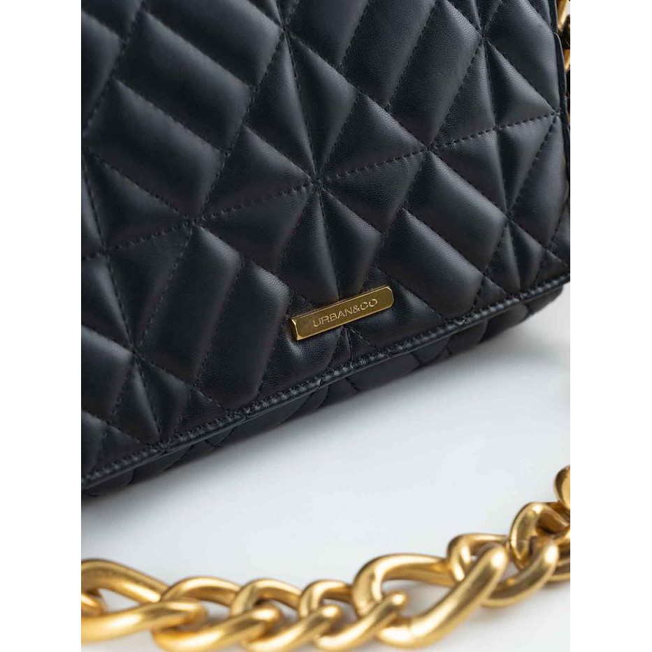 BEST SELLER URBAN&CO Essentials Bag Moldova Tas Selempang Slingbag Wanita Tali Golden Chunky Chain