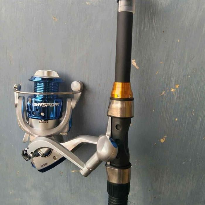 Joran Pancing Set Murah Joran Ghotda Carbon Fiber + Reel Pancing 3000