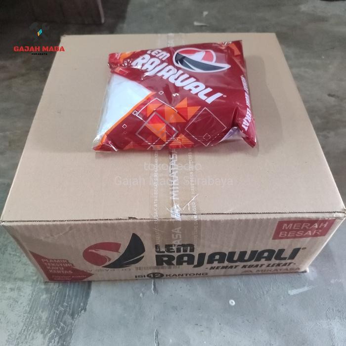 Terbaru Lem Rajawali 1 Dus/Lem Rajawali 1 Dus 12 Pcs/Lem Putih
