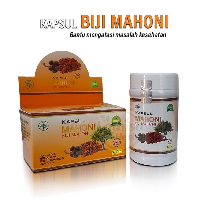 TOP" BSIJI MAHONI 60 KAPSUL MAHONI OBAT HERBAL ALAMI