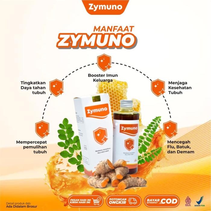 TOP" MADU ZYMUNO ORIGINAL BANTU LANCARKAN PROMIL AYAH BUNDA 200ML