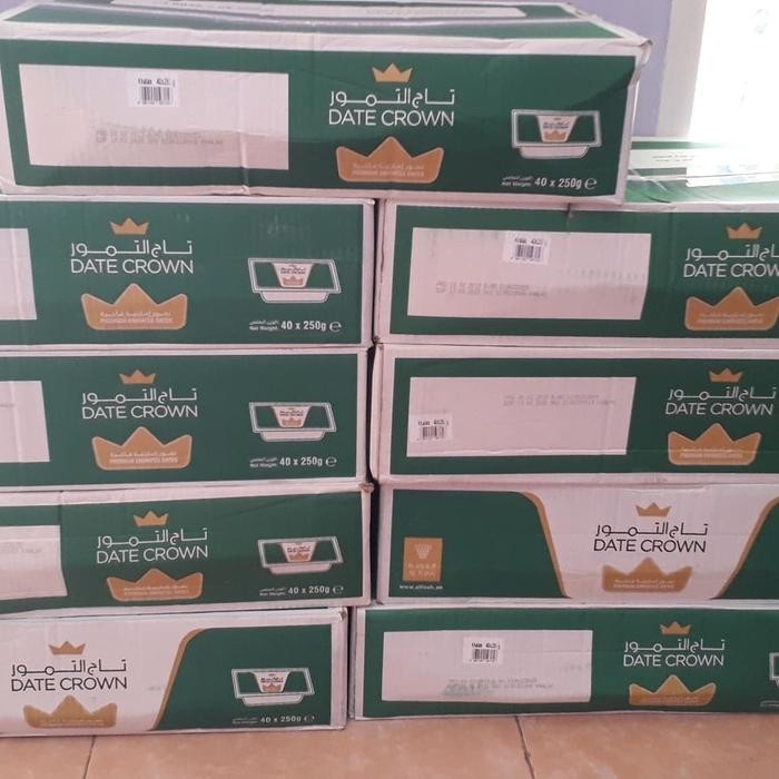 

Kurma Date crown khalas 1 dus @40pcs