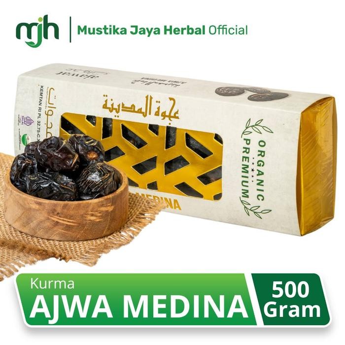 

Kurma Ajwa Ajawat 500 Gr Premium I Kurma Nabi