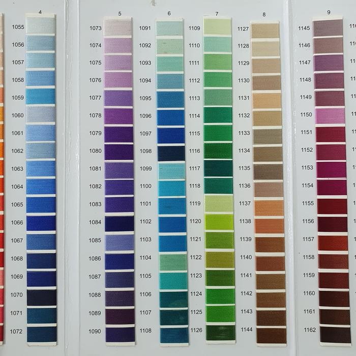 ORCHID BENANG BORDIR RAYON PREMIUM HIGH-QUALITY ASLI ORIGINAL 100% VISCOSE RAYON 120D/2 5000 METER