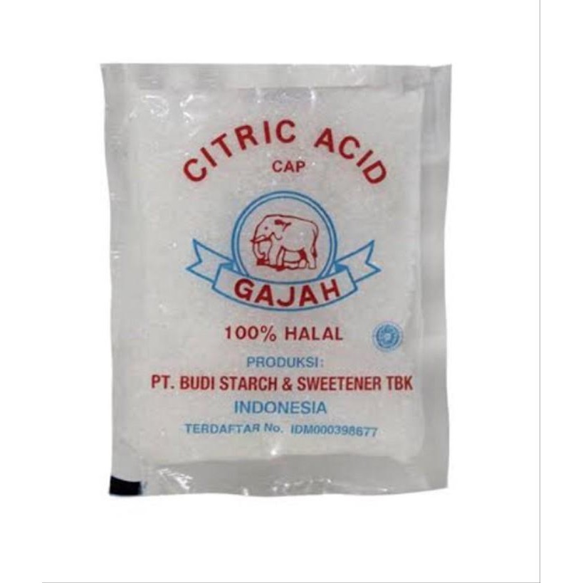 

(Allthebest) Citric Acid Gajah - Asam Sitrat 50gr
