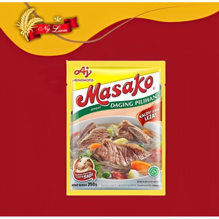 

(Allthebest) MASAKO Penyedap Rasa Sapi 250 gr