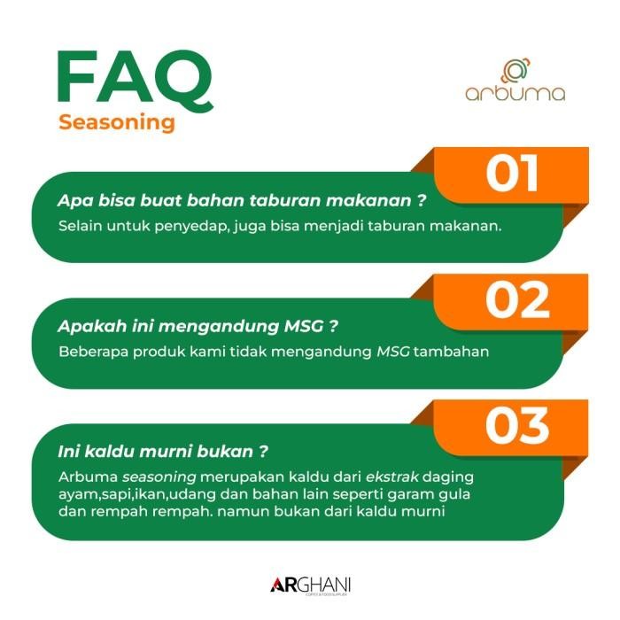 

(Allthebest) ARBUMA Seasoning Kaldu Ayam Non Msg 1kg