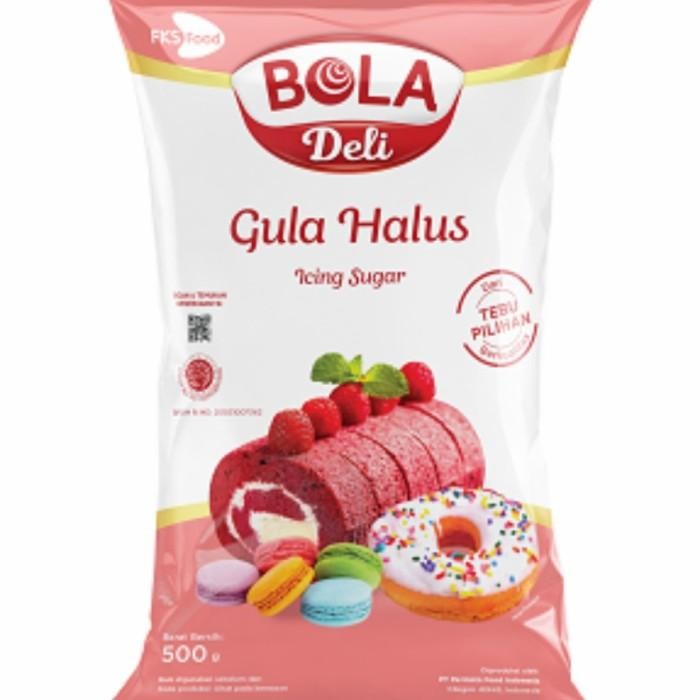 

(Allthebest) BOLA DELI Gula Halus/ Gula Halus Bola Deli Icing Sugar 500g