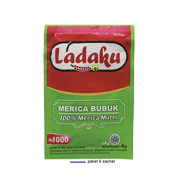 

(Allthebest) Ladaku - Merica Bubuk - Paket 6 sachet