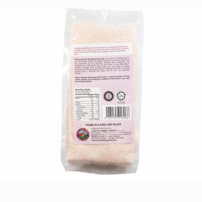 

(Allthebest) NATURE QUEST/HIMALAYAN ROCK SALT/GARAM HIMALAYA HALUS 500 GRAM