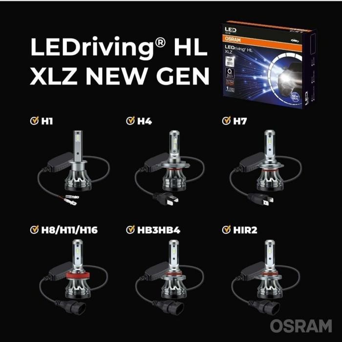 Promo Osram Led H8 H16 H11 Xlz New Gen Garansi - Lampu Foglamp Osram Led Ready