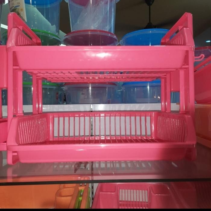 Rak Piring Plastik 2 Susun Maspion Bagus