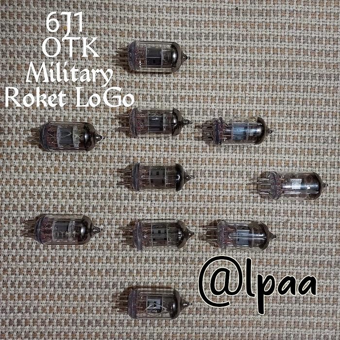 Terlaris Tube 6J1 - Eb Otk Military / Nos/6J1/6Ak5/Ef95