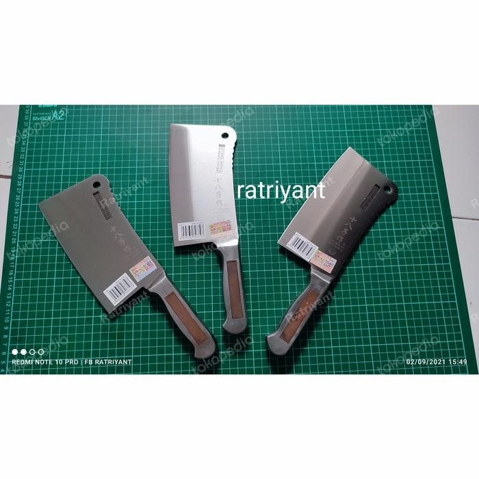 Golok Clever Cacah Tulang Ayamm Rusuk bahan Baja 40Cr13 Tajam