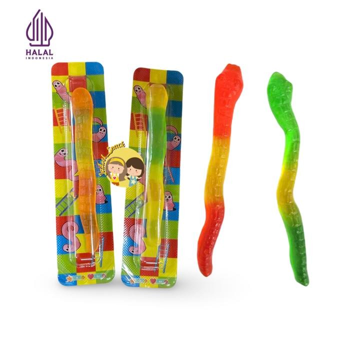 

MARI MILIKI- PERMEN ULAR TANGGA LUNAK 5 GR RASA BUAH BY JADOEL_SNACK