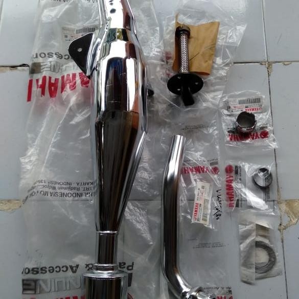 knalpot fiz r fullset original asli yamaha