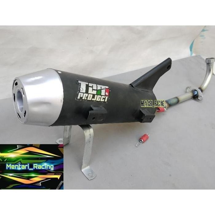 KNALPOT TSUKIGI TZM PROJECT BAS ADEM, MATIC YAMAHA MIO SPORTY SMILE