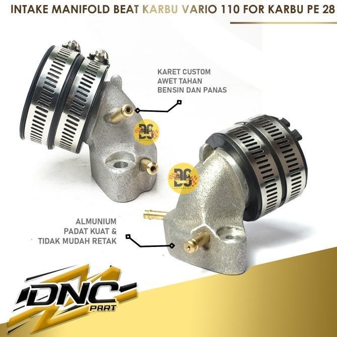 INTAKE MANIPOL MANIFOLD BEAT KARBU VARIO 110 KARBU FOR PE 28 DNC PART