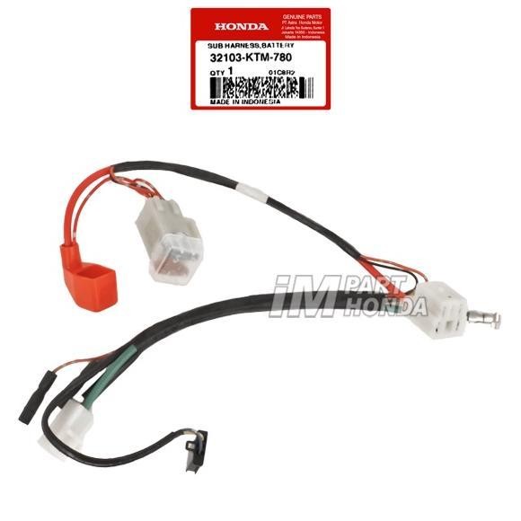 ORI - 32103-KTM-780 KABEL BODY AKI ACCU SUPRA X 125 FI LAMA 2005 -