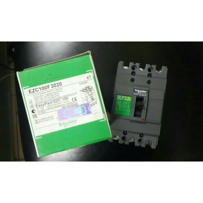 Stok Terbatas Schneider Mccb Ezc100F-10Ka/Mccb 3Phase 20A Schneider