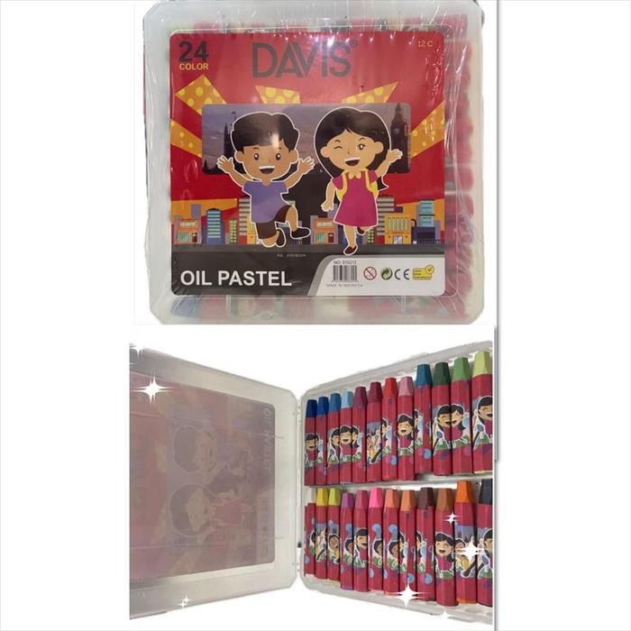 

Crayon Isi 24 Warna Davis (24w) Mewarnai