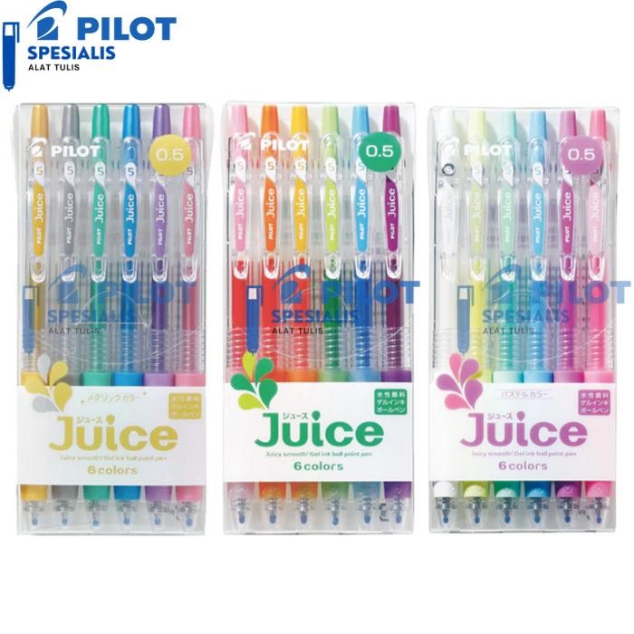 

PULPEN PILOT JUICE 0.5 MM 1 SET 6 Warna / LJU-60EF-6-EX