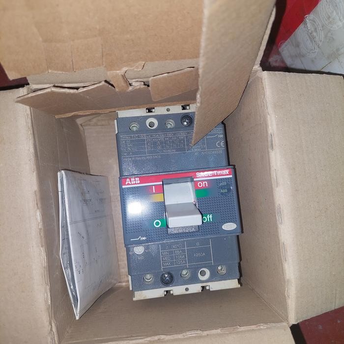 Stok Terbatas! Mccb Sace Tmax T1B 63A 3P Abb