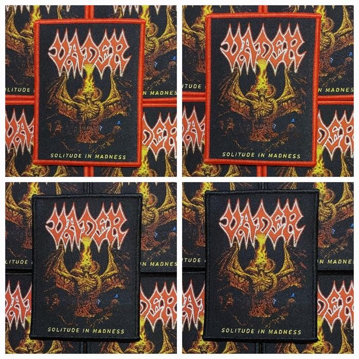 Woven Patch Vader - Solitude In Madness