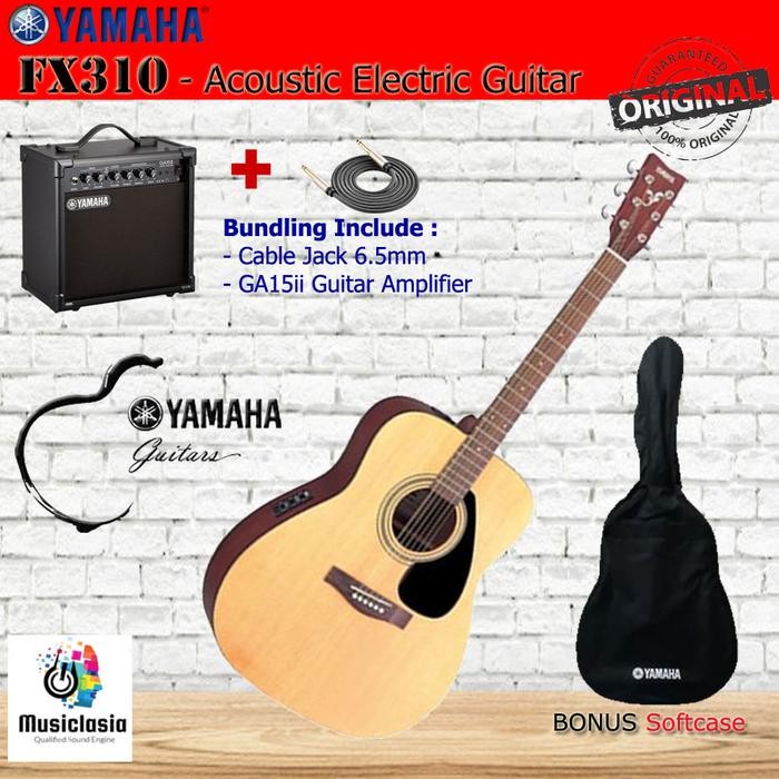 Gitar Elektro akustik Yamaha FX310 Original- Electro Acoustic Guitar